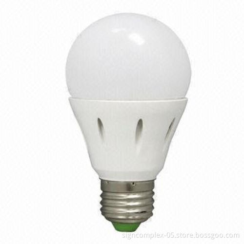 6W LED Bulb Light with Professional Optical Design, Ensures High Light Efficiency